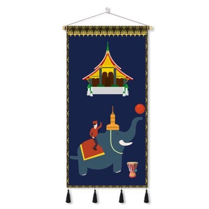 Wholesale Custom Anime Tapestry Woven Throw Blanket Cotton Tapestry for Home Decor